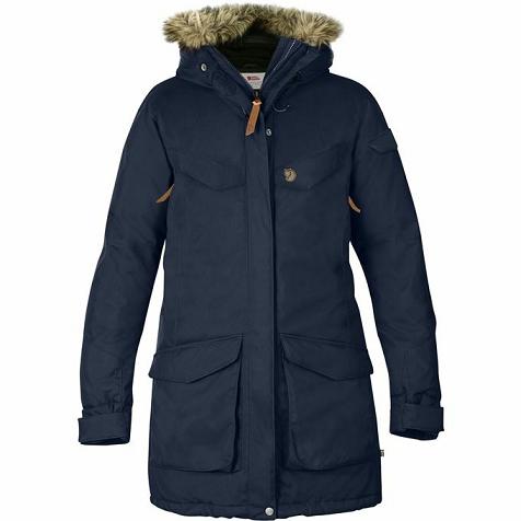 Fjällräven Nuuk Parka Navy Singapore For Women (SG-295162)